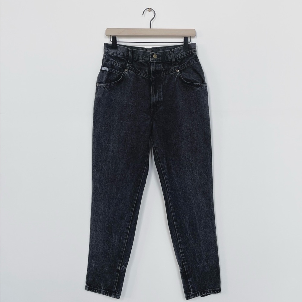 Vintage Chic Button Cuff Denim - image 2